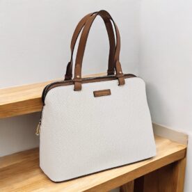 3476 Bolsa de Ombro Veryrio Poliuretano PU - Branco