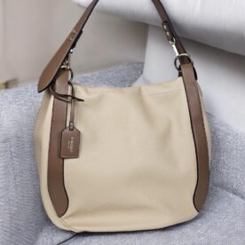 Bolsa de Ombro Veryrio PU - Bege (Ref. 3676b)