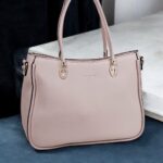 Bolsa de Ombro Baú Veryrio PU - Rosa (Ref. 3942b)